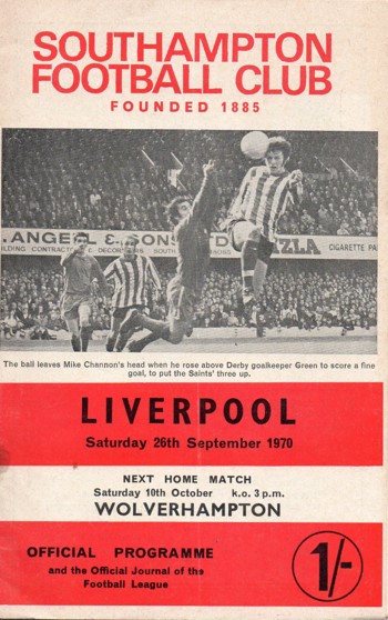 Match programme